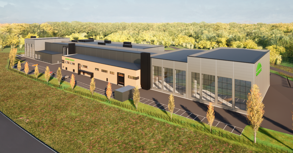 havainnekuva tehtaasta